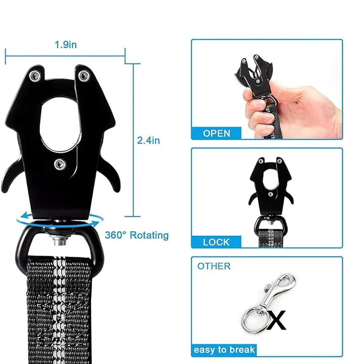 DualSafe Tactical Leash System