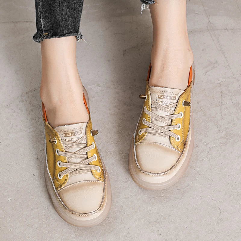 Casual Leather Sneakers