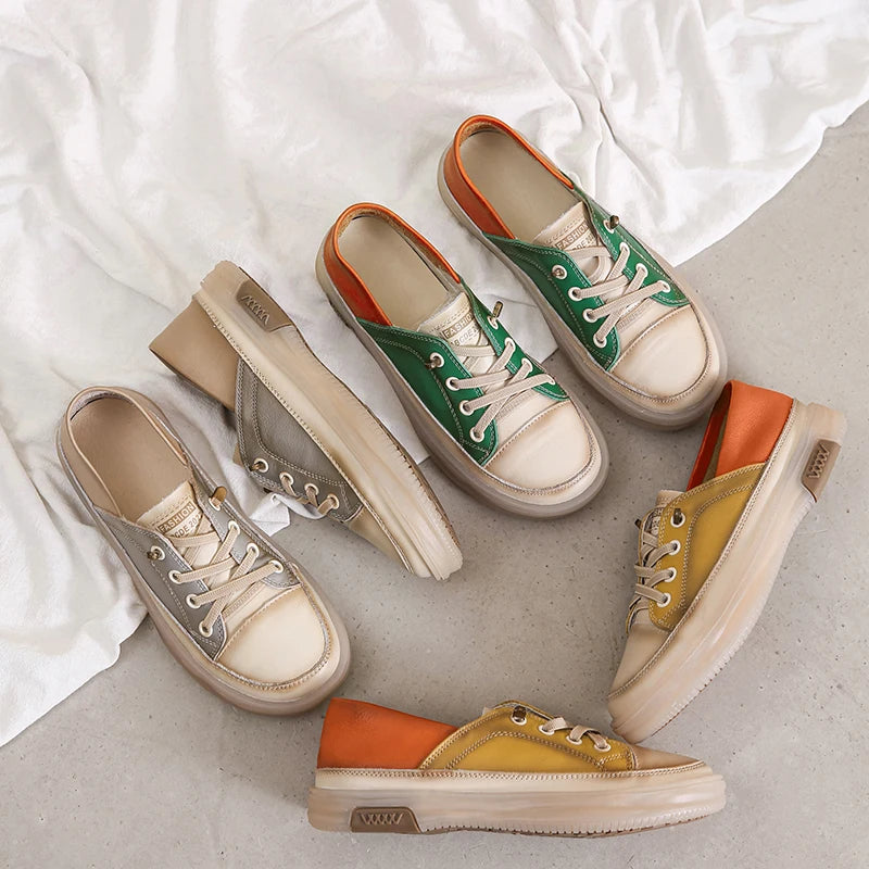 Casual Leather Sneakers