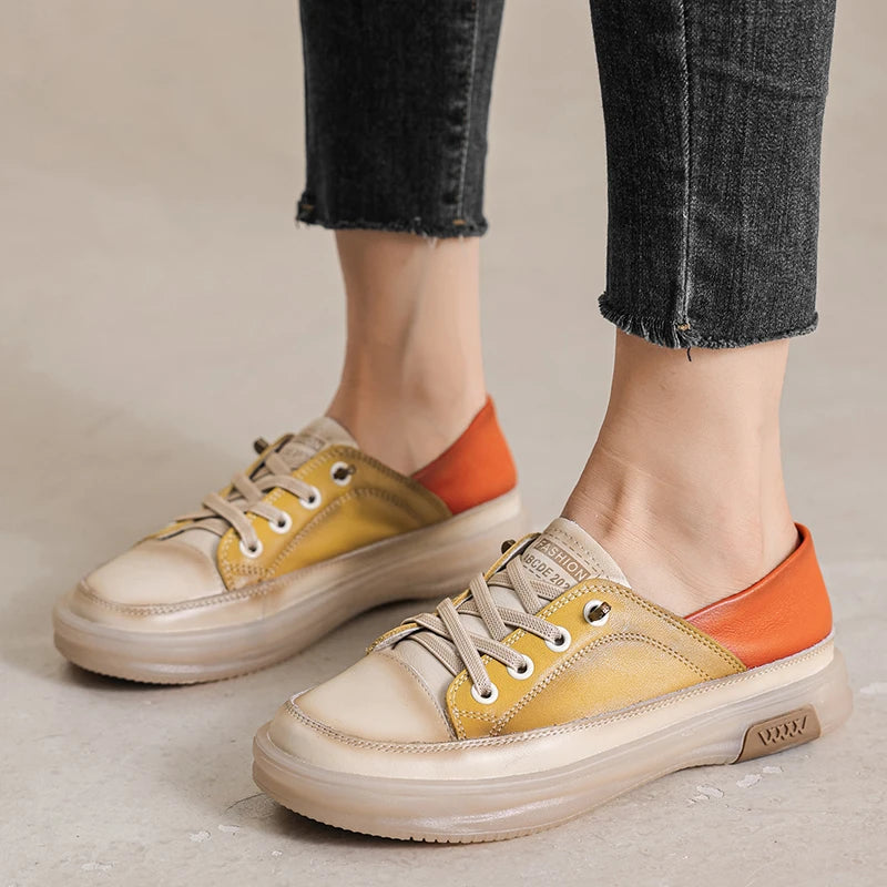 Casual Leather Sneakers