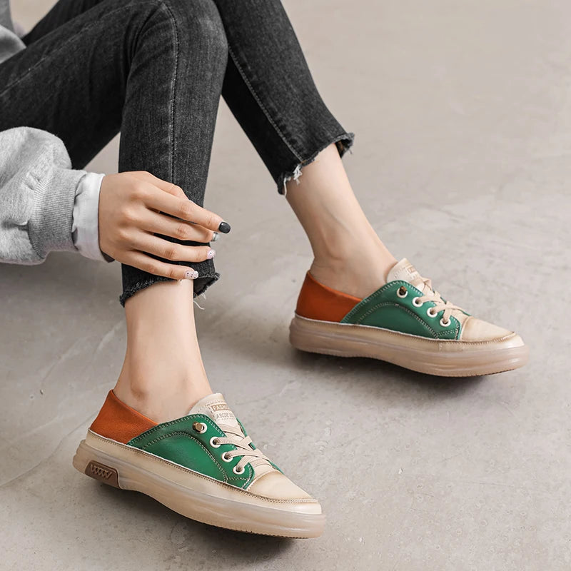 Casual Leather Sneakers
