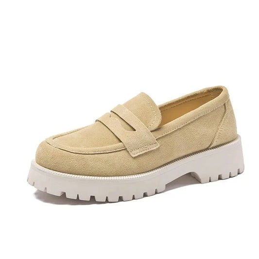 Mocassin femme style britannique