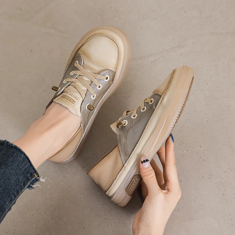 Casual Leather Sneakers