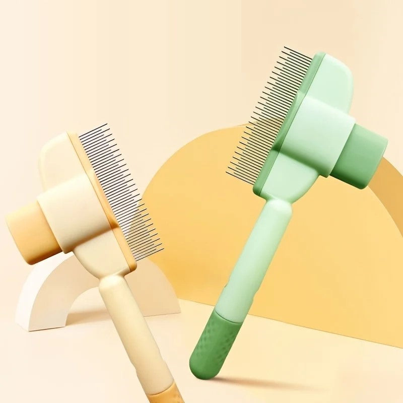 CleanSweep Self-Cleaning Pet Brush
