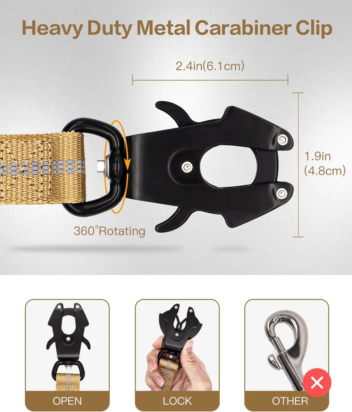 DualSafe Tactical Leash System
