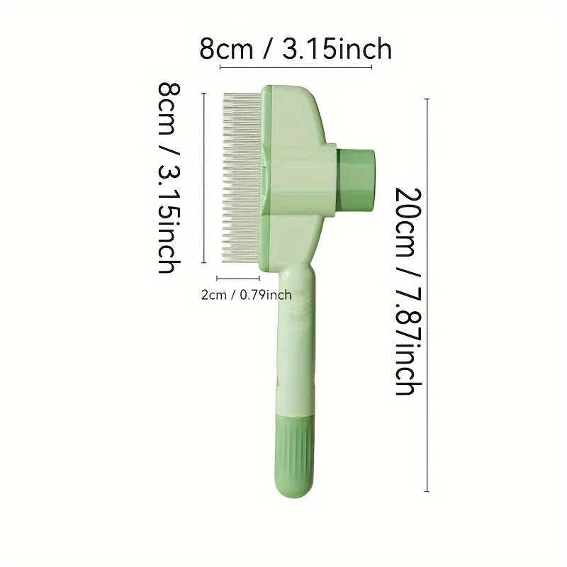 CleanSweep Self-Cleaning Pet Brush
