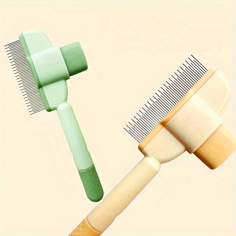 CleanSweep Self-Cleaning Pet Brush