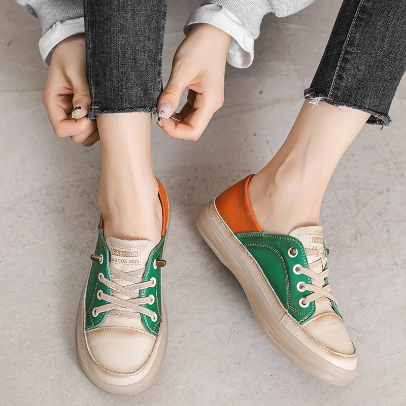 Casual Leather Sneakers